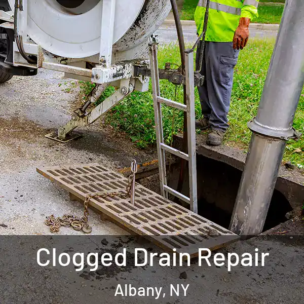  Clogged Drain Repair Albany, NY